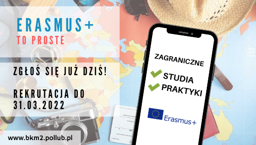 Erasmus slider studia i praktyki